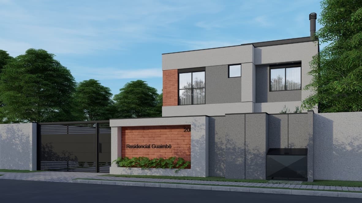 Fachada do Residencial Guaimbê